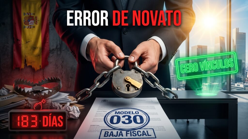 dejar de ser residente fiscal en españa