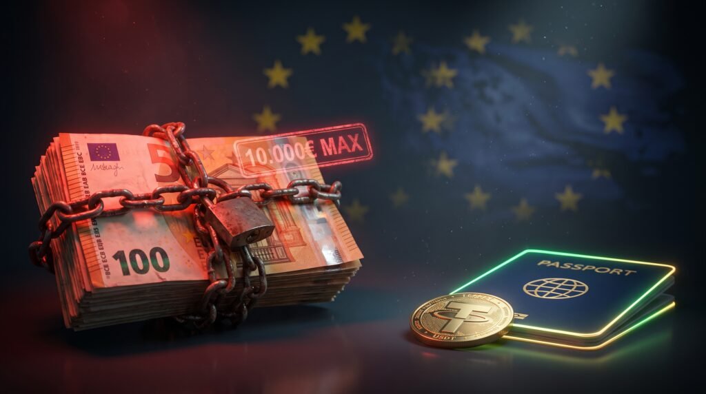 límite de pago en efectivo en Europa