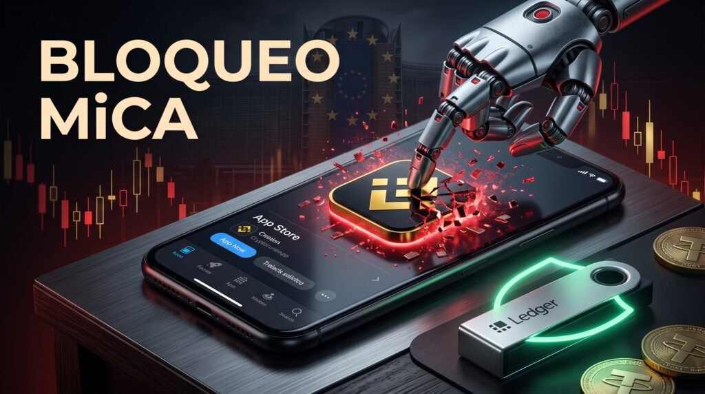 binance borrado de google europa